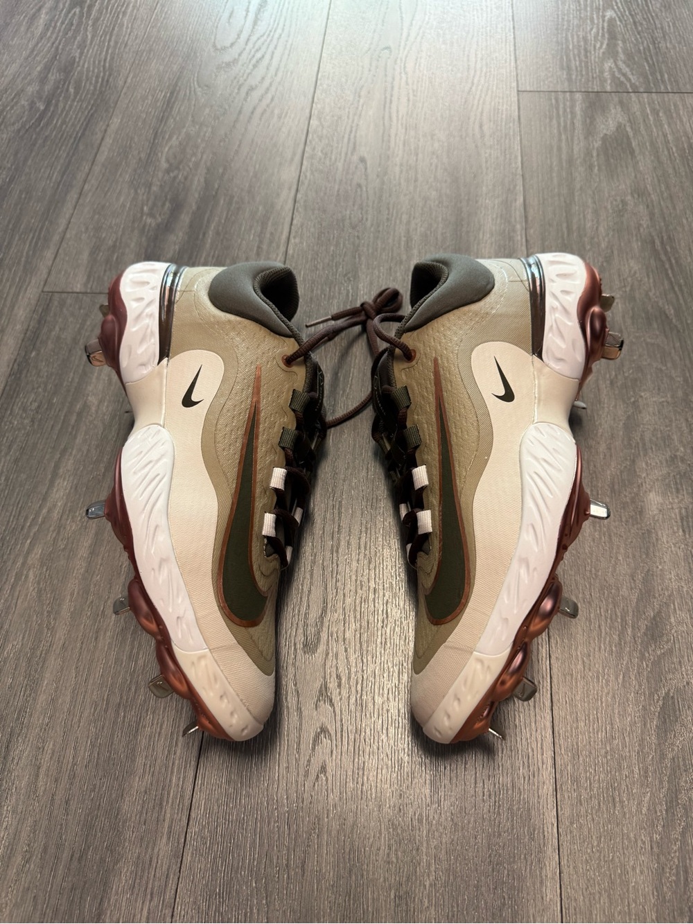 Nike Huarache Elite 4 Low George Springer PE Baseball Cleats FZ7345 200 Men 10.5
